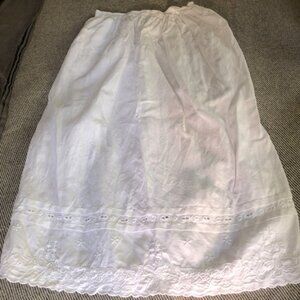 Vintage Doen vibes Linen Petticoat